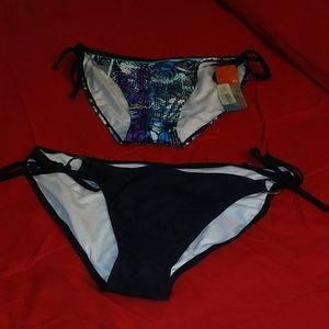 New In Mocean  2 bathing suit bottom underwear.